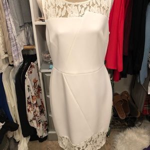 Calvin Klein lace detail dress